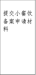 提交小餐饮备案申请材料
